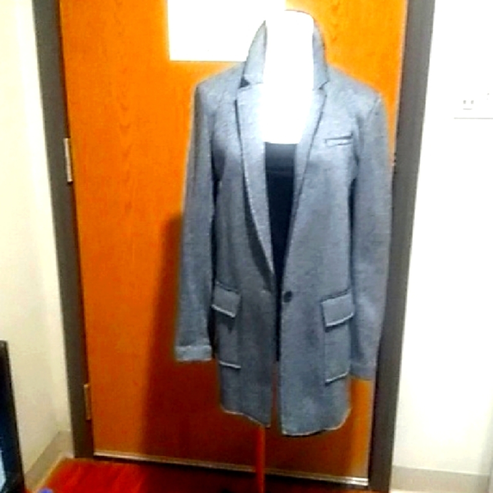 NWOT Banana Republic Charcoal Jacket